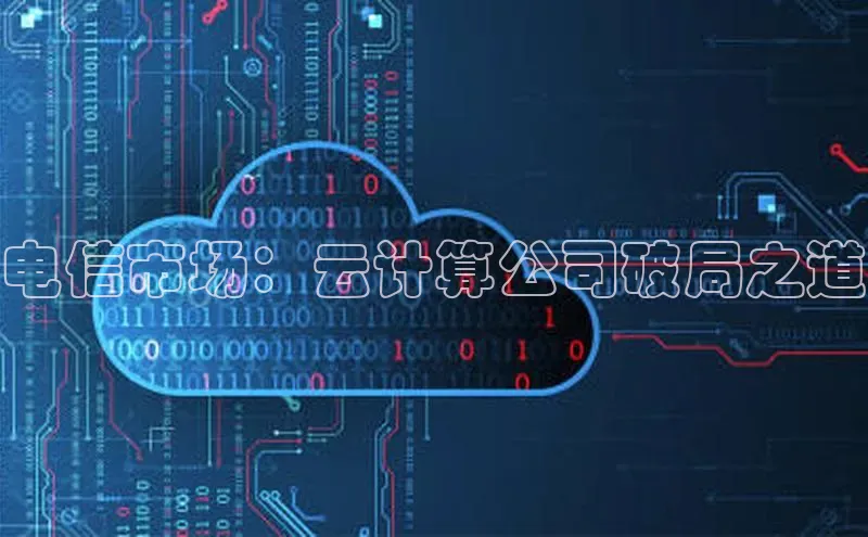 杏鑫新闻百度技术学院电信市场：云计算公司破局之道