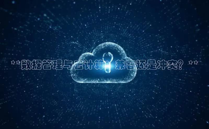 杏鑫平台手机登录入口神思电子**数据管理与云计算：兼容还是冲突？**