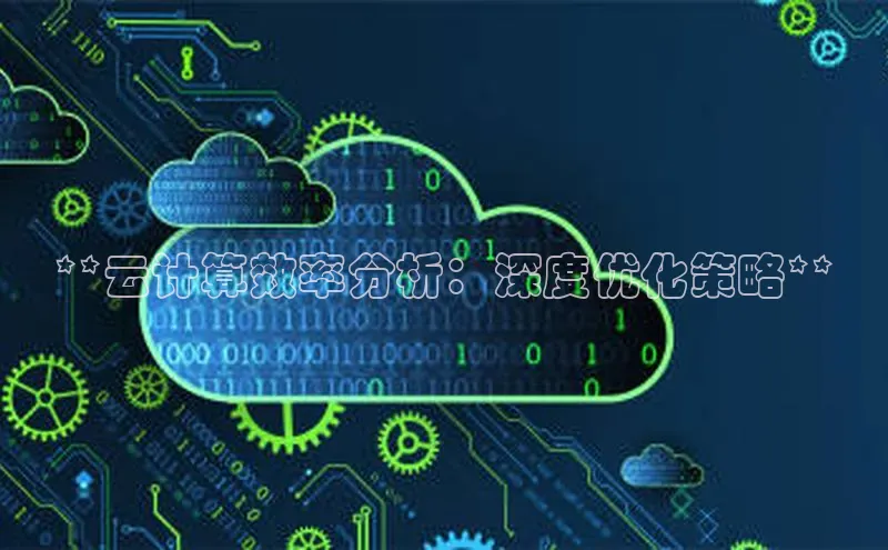 杏鑫新闻顺丰**云计算效率分析：深度优化策略**